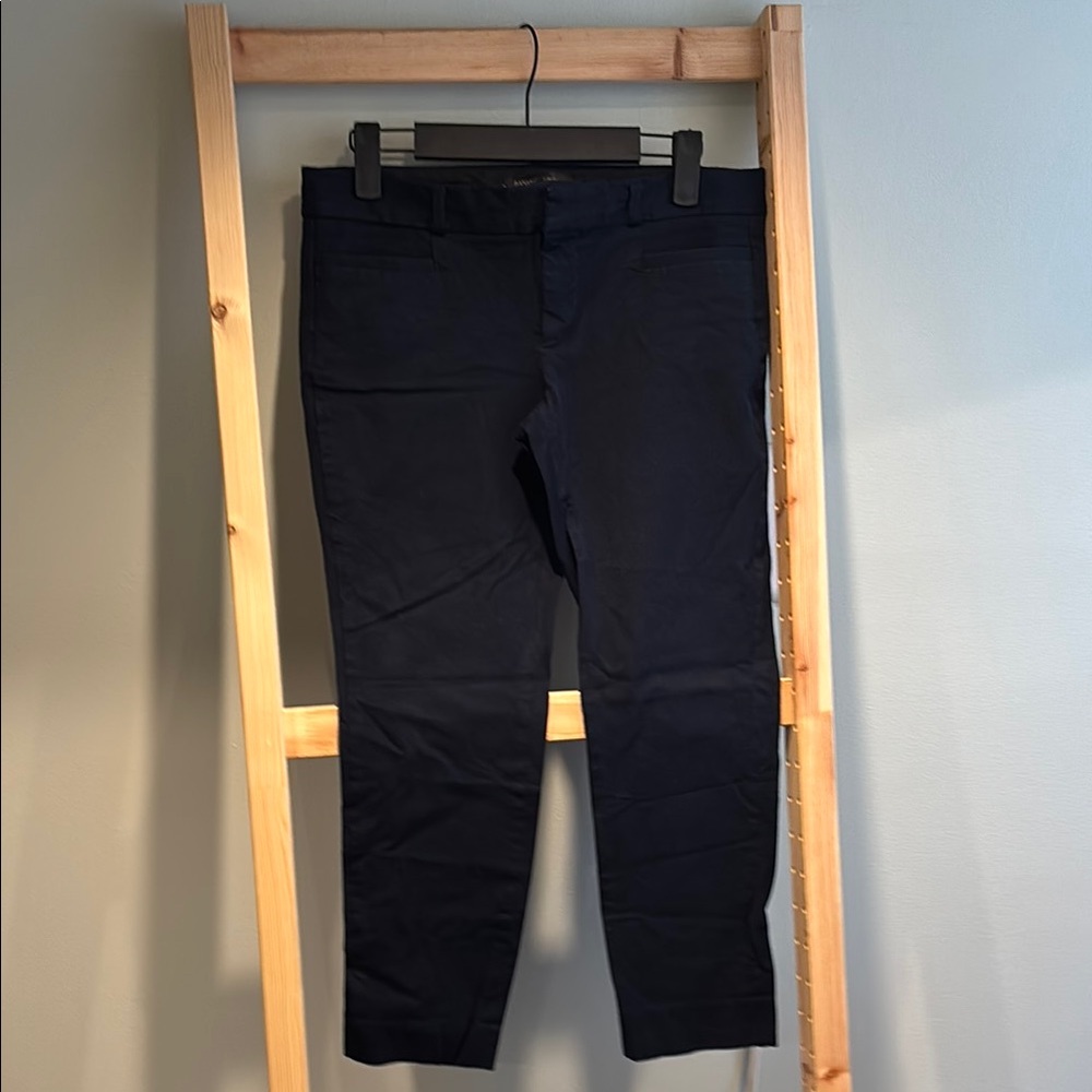 Banana Republic Blue Cropped Ankle Pants